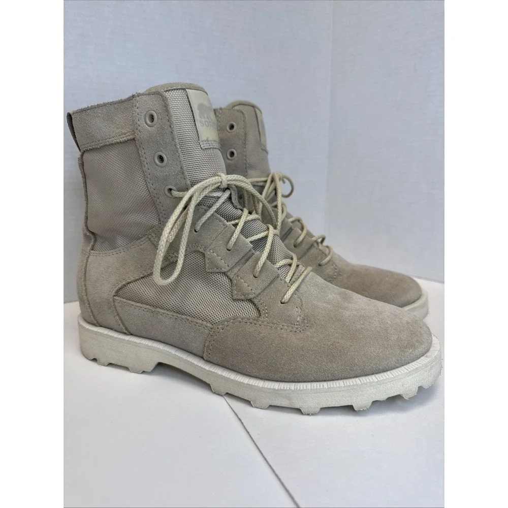 Sorel‎ Caribou OTM Womens Boots Sz 9.5 Taupe Beige Snow Boot Outdoors